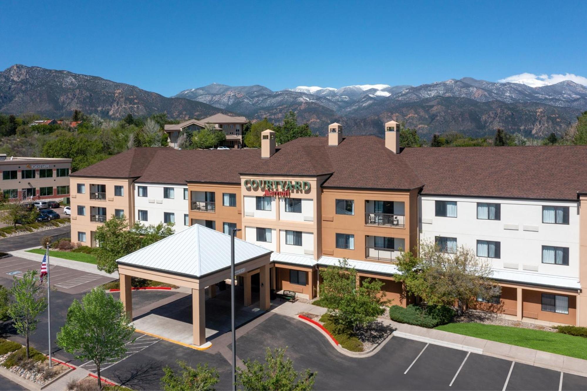 Hotel Courtyard By Marriott Colorado Springs South Exterior foto